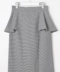 Feroux 【2WAY】サス付きペプラムデザイン スカート