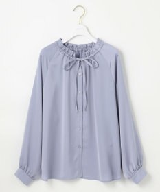 ANY SIS 【前後着用可能】ギャザーネック ブラウス