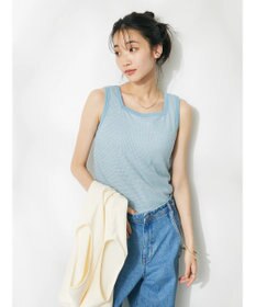 CRAFT STANDARD BOUTIQUE レトロ柄前後２ＷＡＹタンクトップ