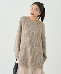 earth music&ecology ふわふわＭＩＸヤーンチュニック