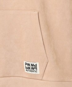 PW CIRCULUS 【WOMEN】スエード調 デタッチャブルフーディ