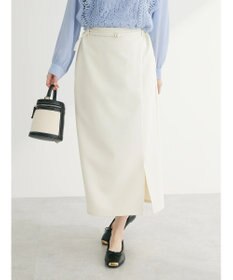 Green Parks 〈選べるきれシル〉Ｉラインロング丈スカート