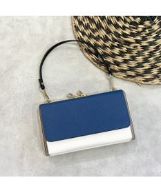 UNBILLION カシュカシュ cachecache / WEB限定カラーコンビウォレットショルダーバッグ