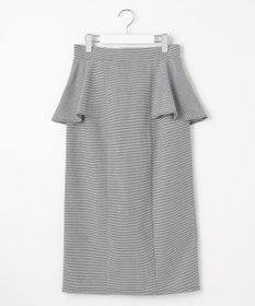 Feroux 【2WAY】サス付きペプラムデザイン スカート