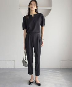 組曲 S 【ご好評につき追加生産！】ジョーゼットジャージースタイルアップ パンツ