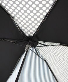 +RING 【UVカット95%以上】【UPF50＋】プラスリング レディース 晴雨兼用 折傘 BLKT1309