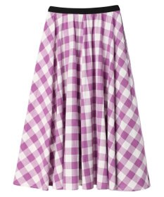 Green Parks ・ｆｕｒｒｙ　ｒａｔｅ　ギンガムバイアススカート