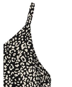 Green Parks ・ＥＬＥＮＣＡＲＥ　ＤＵＥ　レオパードキャミワンピ