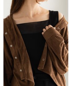 Te chichi シアー切替タンクトップ