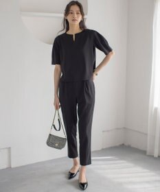 組曲 S 【ご好評につき追加生産！】ジョーゼットジャージースタイルアップ パンツ