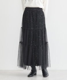 earth music&ecology マルチウェイスパンコールスカート