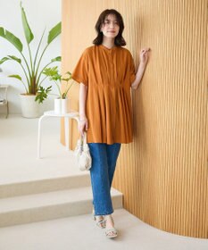 Green Parks 【WEB限定】ウエストタックシャツチュニックⅢ