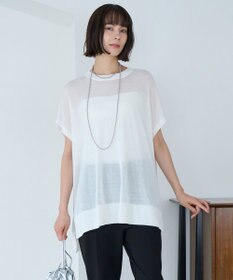 UNFILO フロスティコットン オーバーニット