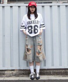 WEGO 【ユニセックス着用ITEM/MLサイズ展開】ナンバリングT（SS）