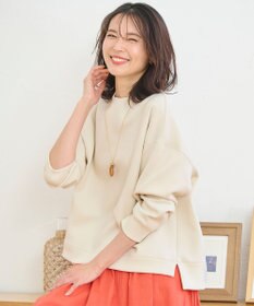 ANY 【洗濯機可】ライトウェイトクルーネックプルオーバー