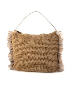 UNBILLION カシュカシュ cachecache / サイドフリルワンンハンドルトート カゴバッグ