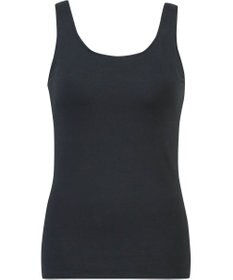 Wing カップ付きタンクトップ 綿混(身生地部) ラク きれいなバストシルエット 【シンクロブラトップ 綿混タイプ】 ブラトップ ET1132 ウイング／ワコール