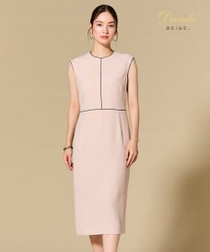 BEIGE， 【セットアップ対応】CINDY / クルーネックドレス