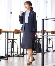 J.PRESS LADIES CARETTAジャカード スカート