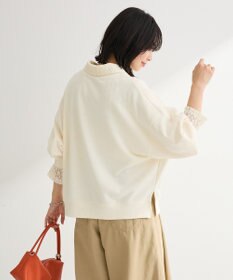 Green Parks オーバーサイズロゴ裏毛プルオーバー