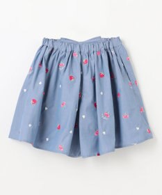 ANY KIDS 総柄刺繍 キュロット