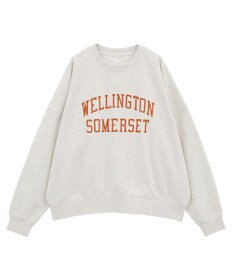 Green Parks オーバーサイズロゴ裏毛プルオーバー