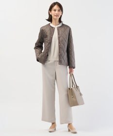 J.PRESS LADIES L 【セットアップ対応】セラテリーダブルクロス セミワイド パンツ