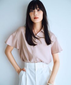 ANY SIS S 【速乾・接触冷感】スムージーポリエステル シャツ ブラウス