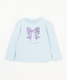 ANY KIDS ミラクルスパンコール長袖Tシャツ