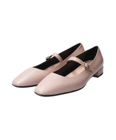 INTER-CHAUSSURES 【FABIO RUSCONI】スクエアトウワンストラップパンプス