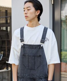 WEGO 【ユニセックス着用/SMサイズ展開】デニムオーバーオール