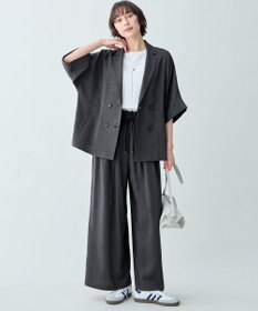 ANY 【セットアップ対応】テックリネンツイードパンツ