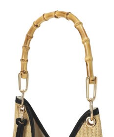 YECCA VECCA 【A4対応】チャーム付き2wayショルダーバッグ