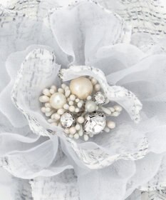 J.PRESS LADIES ツイード コサージュ