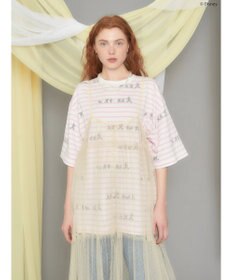 AMERICAN HOLIC 発砲プリントボーダーＴシャツ／Ｄｉｓｎｅｙ