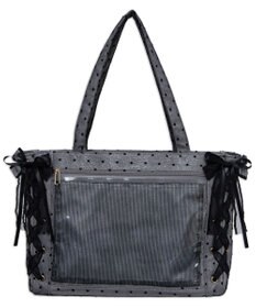 WEGO 【痛バ＆推し活グッズ】ドレッシーレースアップ痛バッグS