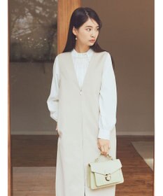 earth music&ecology ジップジレワンピース