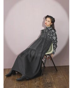 Green Parks ■ＥＳＣＡＲ　フリルキャミティアードワンピース