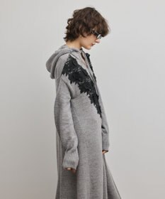 GRACE CONTINENTAL ケミカルレースニットワンピース