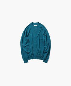 ATON RECYCLED FRESCA COTTON | Vネックカーディガン