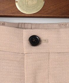 J.PRESS MEN 【ストレッチ】シャドウ千鳥ストレッチ ステムテーパードパンツ