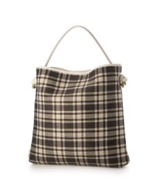 UNBILLION  ペルケ perche / 1本手チェックトートバッグ