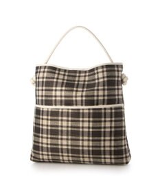 UNBILLION  ペルケ perche / 1本手チェックトートバッグ