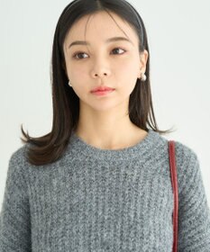 earth music&ecology ふわふわＭＩＸヤーンチュニック