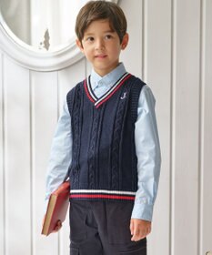 J.PRESS KIDS 【140-170cm】チルデン ニットベスト