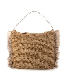 UNBILLION カシュカシュ cachecache / サイドフリルワンンハンドルトート カゴバッグ