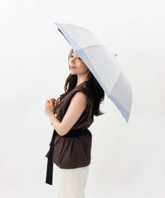 AURORA 【 BLAO（ブラオ）】サマーシールド 変形切継ぎ晴雨兼用傘(折りたたみ傘)