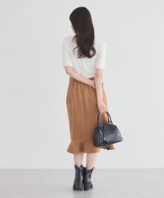 earth music&ecology メローリブ半袖プルオーバー
