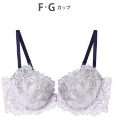 AMPHI ブラジャー ふっくらまる胸キープ 脇高設計 脇・背中スッキリ Gカップまで対応 大きいサイズ 【Hold Day Bra ホールドデイブラ】 BYJ305 アンフィ／ワコール