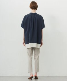 ICB L 【接触冷感・UVカット・洗える】 RENUソフトタイプライター ブラウス